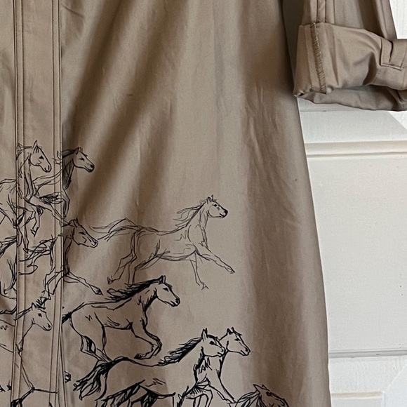 New Anthropologie Equine Dress Maeve size 8 hard to find NWOT - Picture 3 of 4